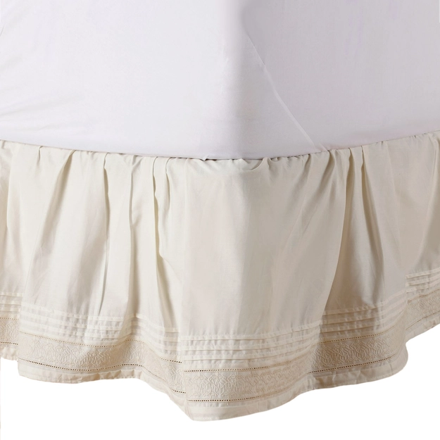 Saia para Cama Box Percal Louise