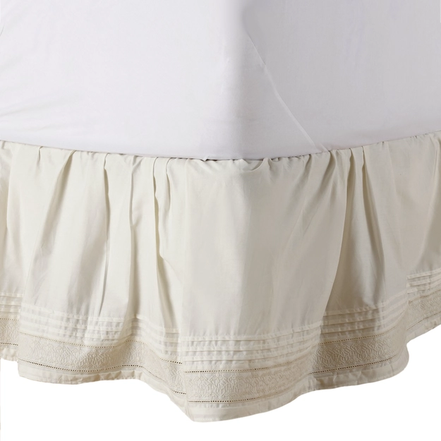 Saia para Cama Box Percal Louise