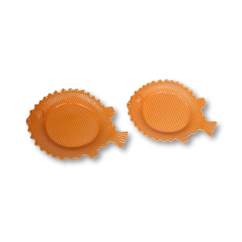 Jogo de Enfeites Round Fish 2 Peças