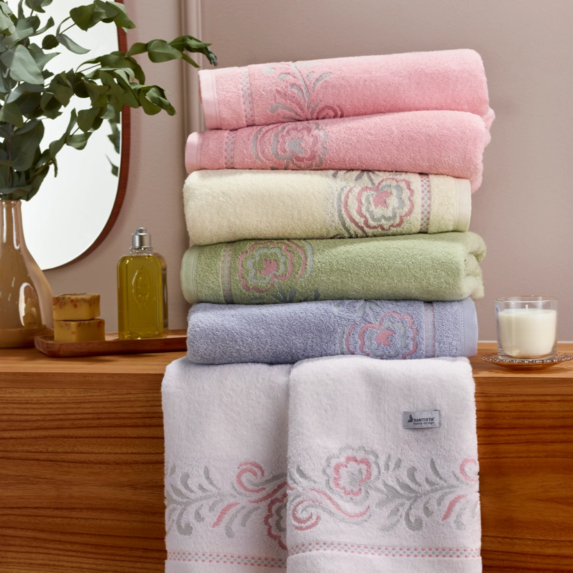 Toalha Fio Penteado Home Design Laura