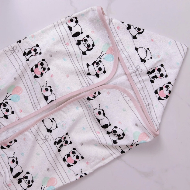 Jogo de Toalhas Panda e Mariner 2 Peças Baby