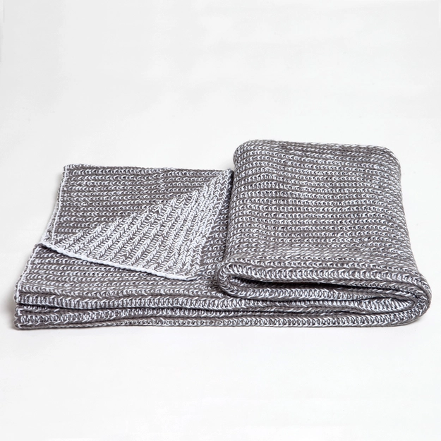 Manta Tricot Fio Tinto Comfort Oslo