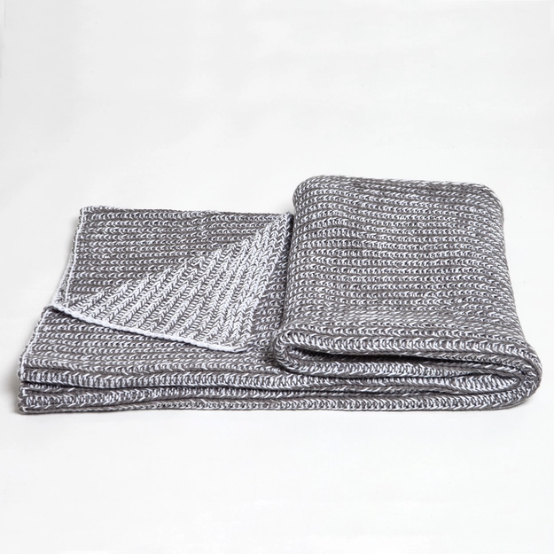 Manta Tricot Fio Tinto Comfort Oslo