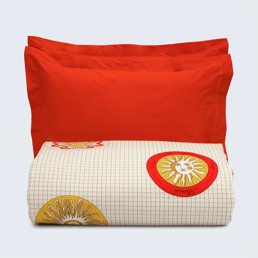 Kit Capa de Edredom Amir Slama Sol