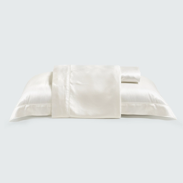 Jogo de Lençol Jacquard 100% Seda Luxury