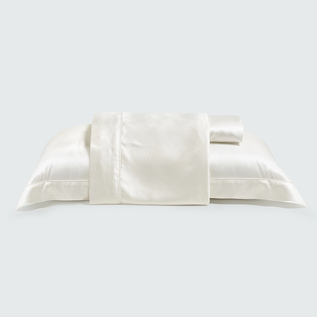 Jogo de Lençol Jacquard 100% Seda Luxury