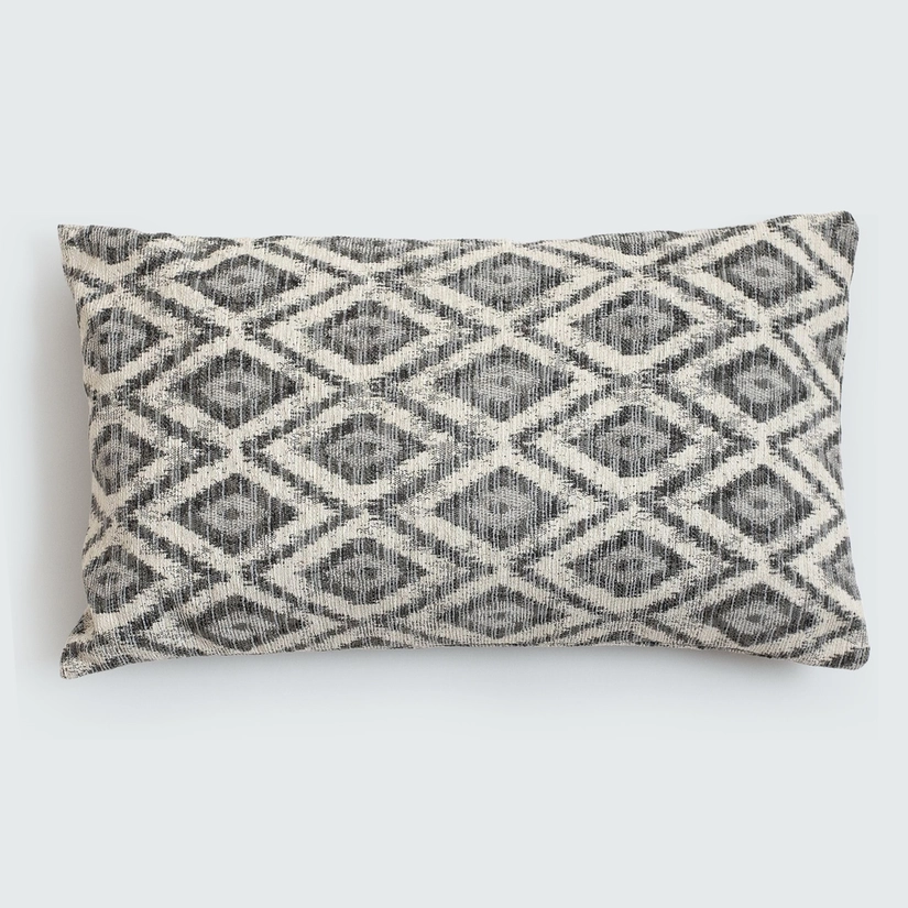 Capa de Almofada Jacquard Ikat 30cm x 52cm