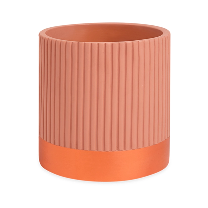 Cachepot em Cimento Line
