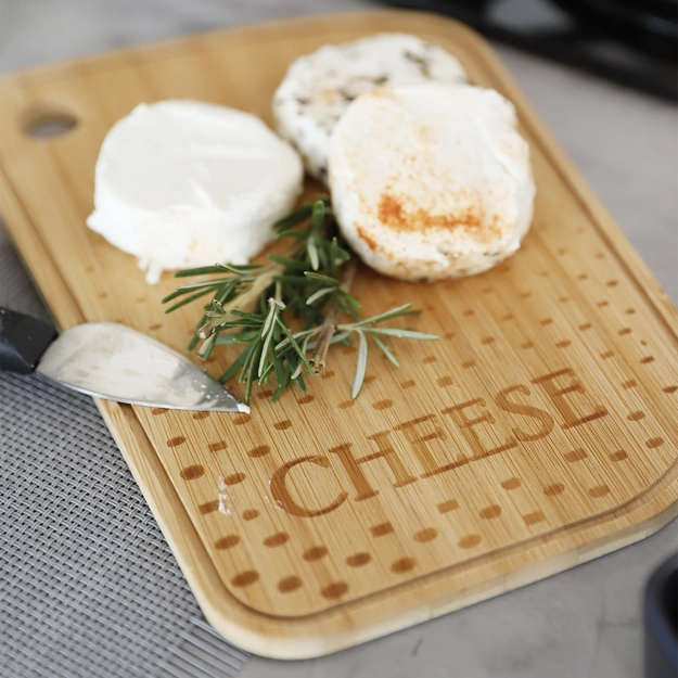 Tábua para Queijos em Bambu Cheese