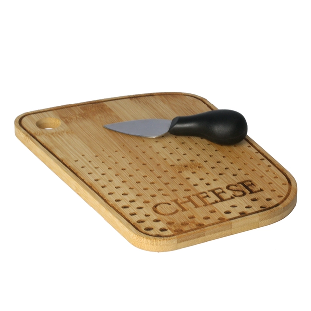 Tábua para Queijos em Bambu Cheese