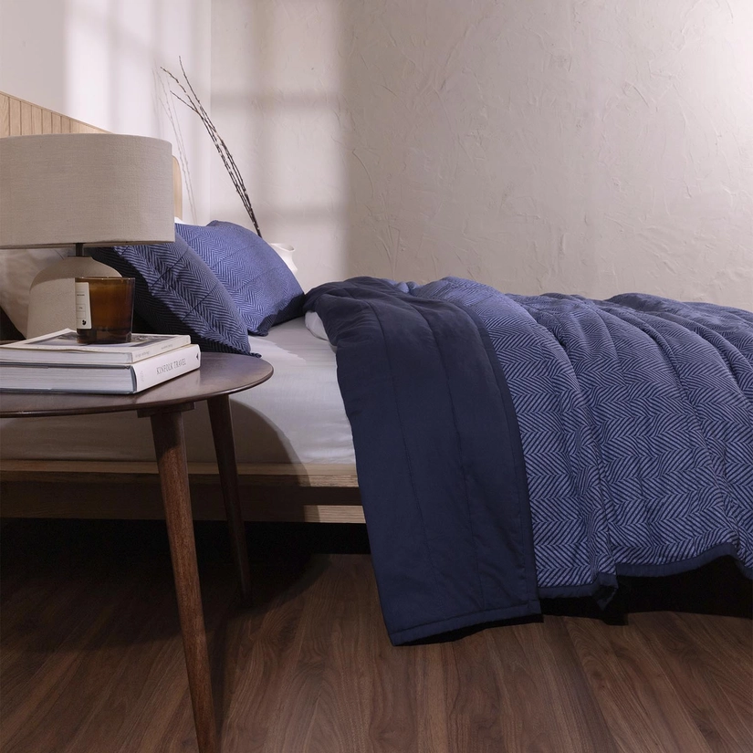 Kit Colcha Percal Matelassê Rye