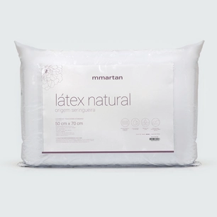 Travesseiro Suporte Firme Latex Natural