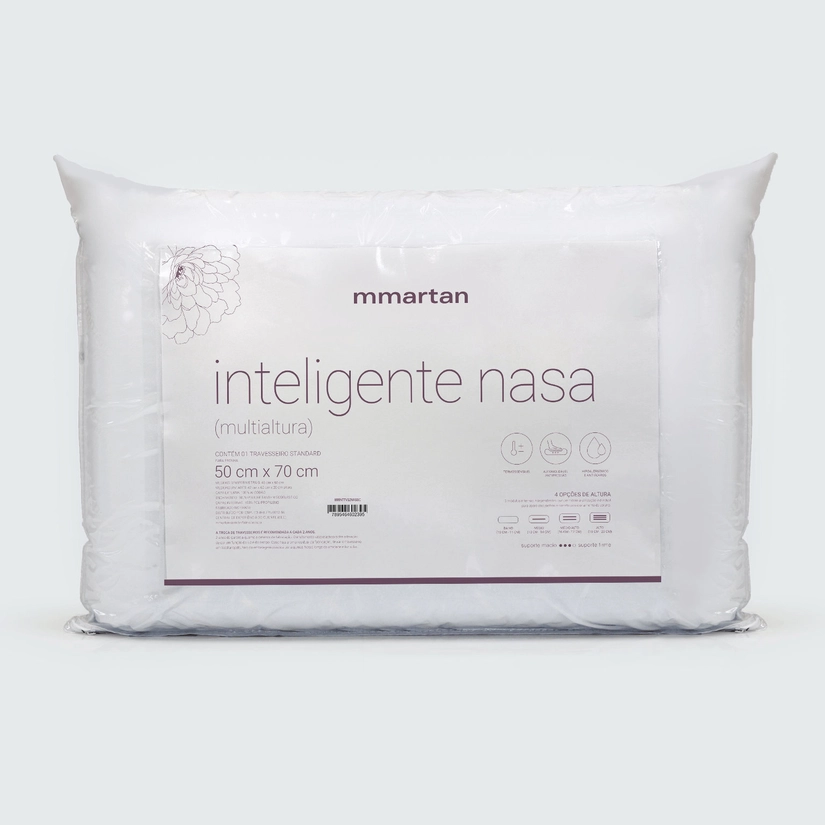 Travesseiro Multialtura Inteligente Nasa