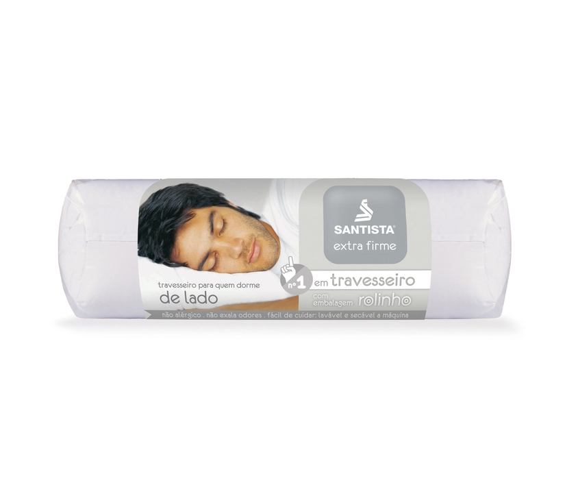 Travesseiro Rolinho Suporte Firme/Extra Firme Loft Gel