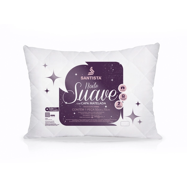 Travesseiro Suporte Firme Premier Bulk Noite Suave