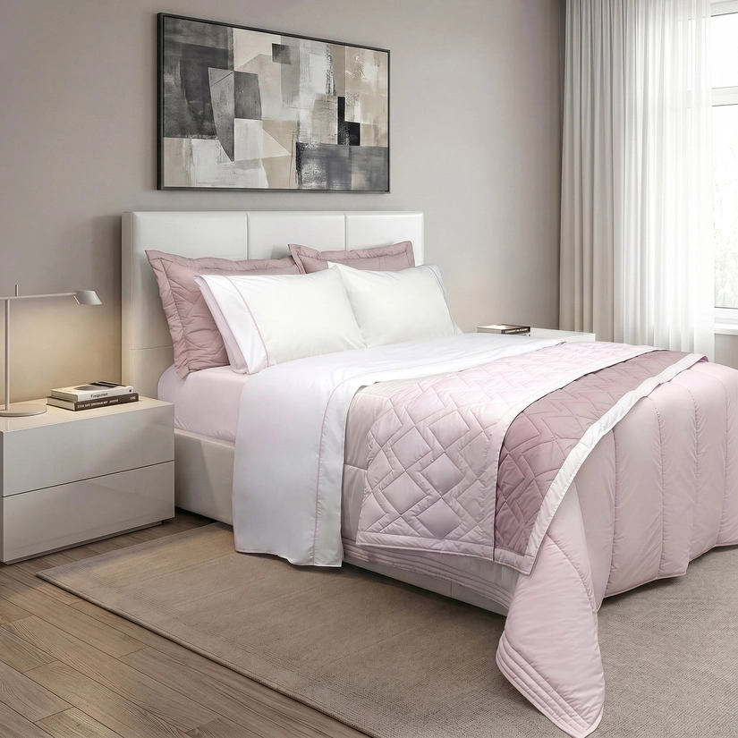 Kit Colcha Percal Resort