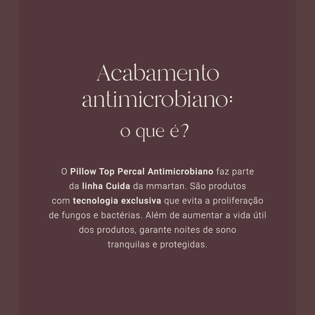 Pillow Top Antimicrobiano Conforto