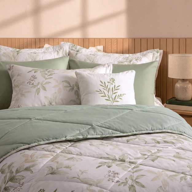 Edredom Percal Natural Blend Ada