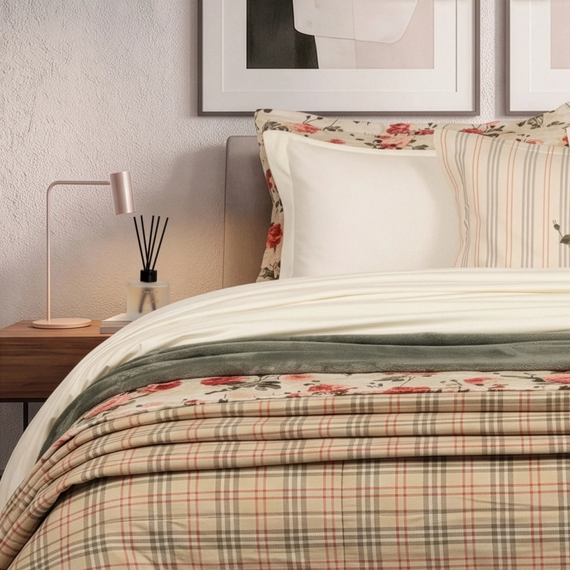 Jogo de Lençol Easy Mix Cetim 300 Fios Algodão Egípcio